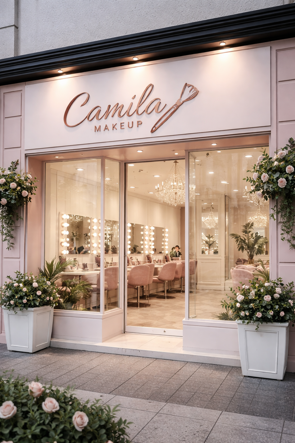 Fachada do Camila Makeup Studio